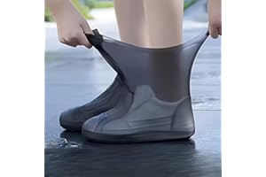 Latex Shoe Covers - Waterproof, Reusable, And Slip-Resistant Shoe Covers Suitable for Outdoor Use for Both Men And Women
