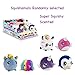 Simple Joy Little Live Skyo Wrapples with Squishamals Gift Bundle
