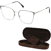 Tom Ford FT5574-B Geometric Shape Eyeglass Frame With Luxury Eyewear Kit