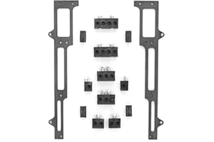 R&M Specialties 1101K Black Spark Plug Wire Loom Set for Small Block Chevy