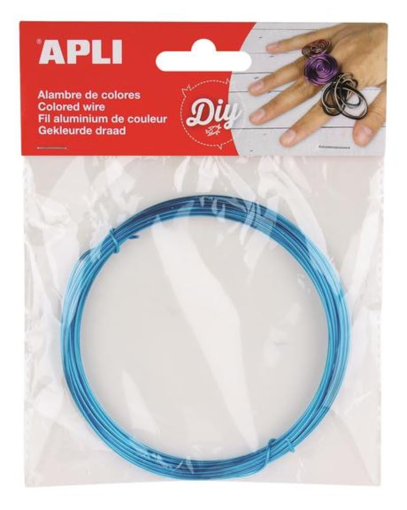 Apli 946048 - Wire Colour Blue 1.5mm 5m