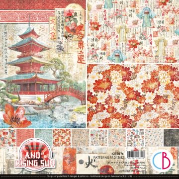 Ciao Bella Land of The Rising Sun 12"x12" Patterns Pad