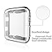 for Apple Watch 3 Case 42mm Screen Protector, SIRUIBO Soft Plated TPU Slim All-around Protective Bumper Cover for Apple iWatch Series 3 Series 2 Series 1 Edition Sport, Silver