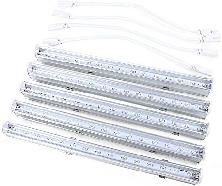 Zorbes T5 25W 11.25 inch Strip Tube Plant LED Grow Light -5 Pieces