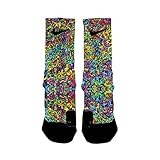 HoopSwagg Graffiti Custom Nike Elite Socks