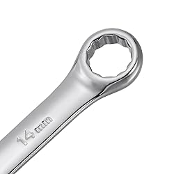 uxcell Metric 14mm 12-Point Box Open End