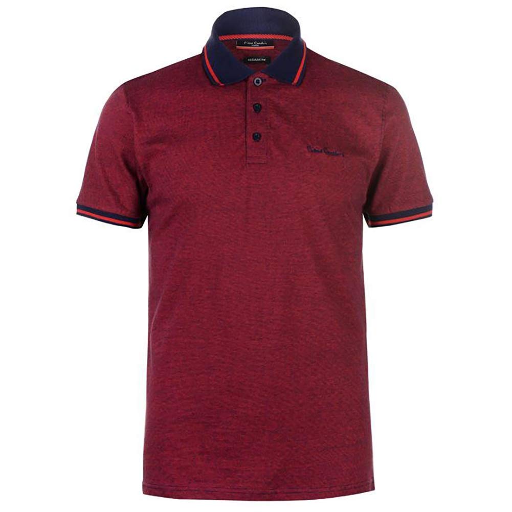 Pierre Cardin Mens Engineered Thin Stripe Polo with Signature ...