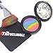 Travelmall Rainbow Cake eyeshadow blush makeup rainbow highlighter & one matching makeup brush (rainbow)