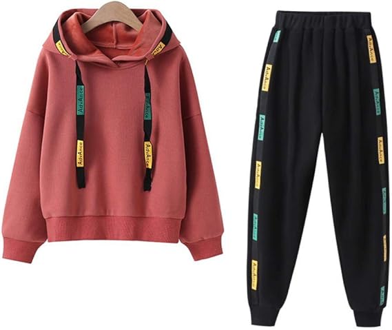 Amazon Ywolf ジャージ 女の子 スウェット 上下セット キッズ セットアップ パーカー パンツ ガールズ 子供服 ジュニア服 おしゃれ 春秋冬 カジュアル ファッション ズボン 可愛い 2点セット 通学 通園 ジャージ 通販