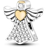 Hapour 925 Sterling Silver Charms for Bracelets Necklaces, Cute Fashion Love Heart Dangle Charm Pendant Beads Gift for Women Her