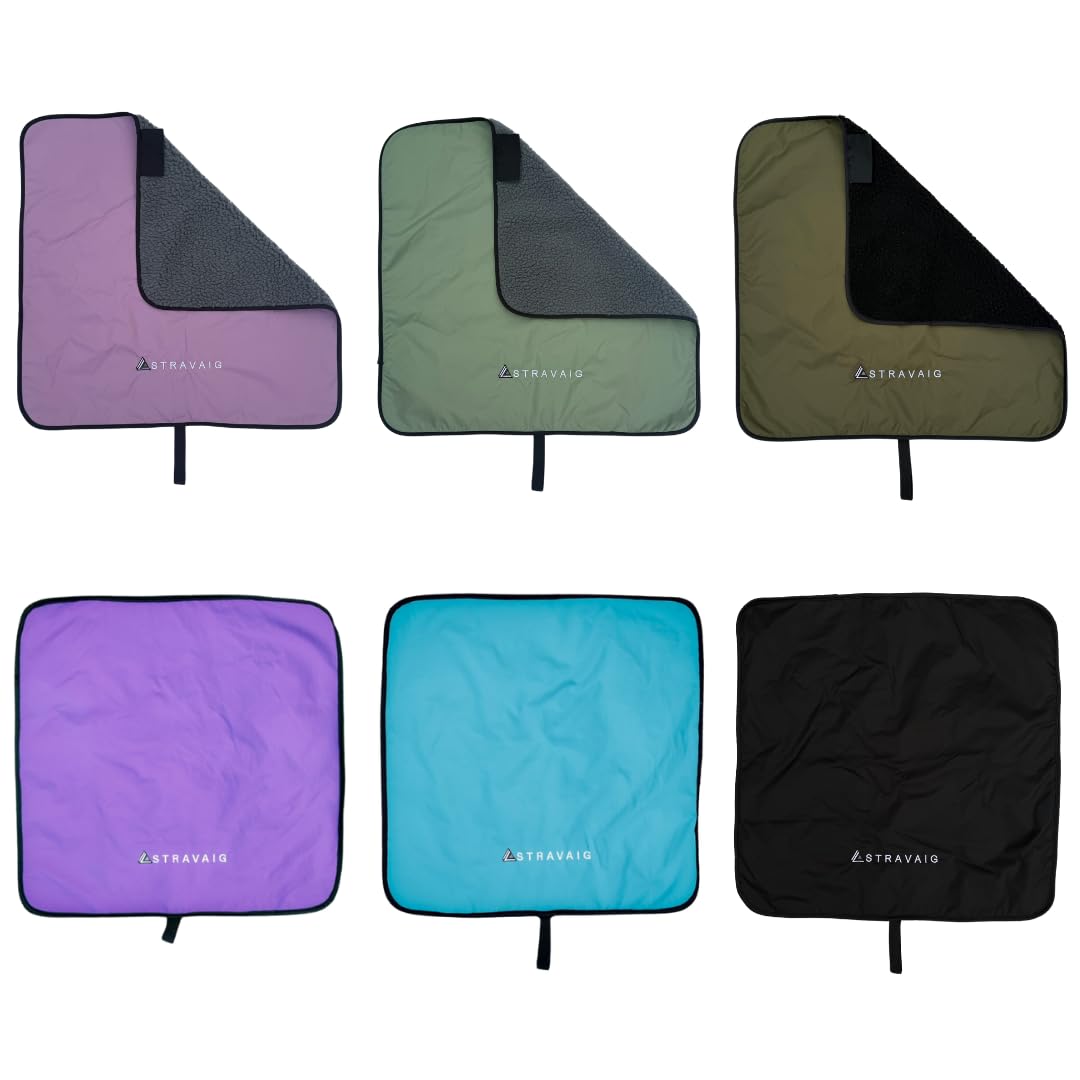 Waterproof Changing Mat for Outdoor Changing. Compact, Soft and Water Resistant Change Mat with Carry Strap for Water Sports and Outdoor Activities. 60CM x 60CM (Teal)