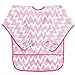 Bumkins Waterproof Long Sleeved Art Smock, Pink Chevron (3-5 Years)