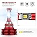 Autofeel LED Headlight Bulbs All-in-One Conversion Kit - H11 (H8, H9) -8,000Lm 6000K Cool White Osram P10 Chips- 1 Year Warranty