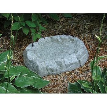 Amazon.com : Birds Choice Rocky Mountain Ground Level Bird Bath : Birdbaths : Garden & Outdoor