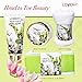 Birthday Gifts from Daughter and Son, Bath and Body Birthday Gift Basket For Women and Men – Magnolia & Tuberose Home Spa Set, Includes Fragrant Lotions, Massage Oil, Bath Towel & More - 9pc Set