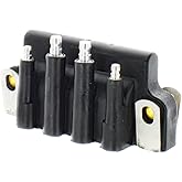 Johnson Evinrude OMC OEM Dual Ignition Coil Assembly, 0777664 0583298 0583740