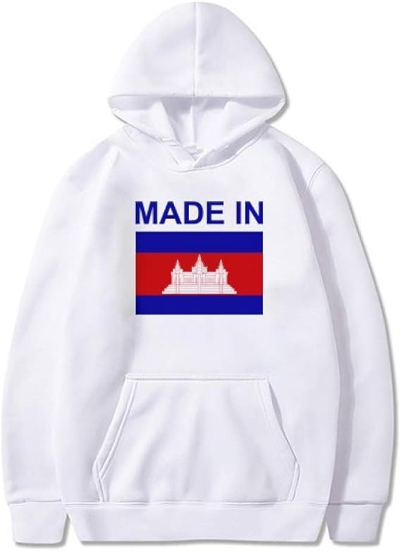 Made in Cambodia Country Love Sweatshirt Pullover Fleece