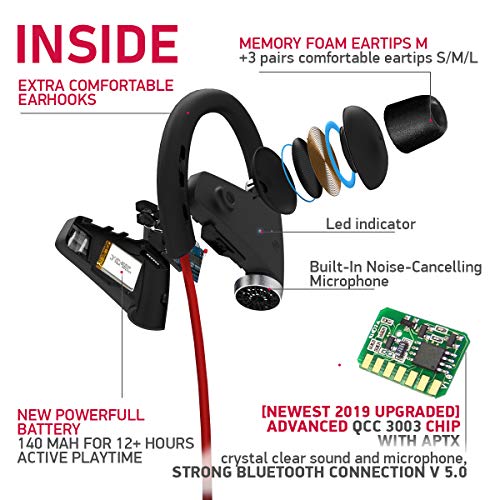 1 Newest+Bluetooth+Headphones+Hours+Battery