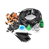 MIXC 1/4-inch Drip Irrigation Kits Accessories Plant Watering System with 50ft 1