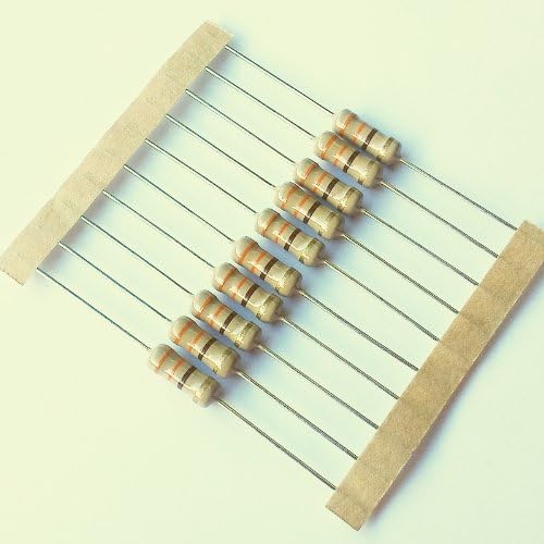 Power Resistor 47 Ohm, Carbon Layer 1 W, Set of 10