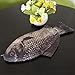 Vivian Creative Pen Bag Fish Shape Pencil Case Zip Pouch Coin Purse Bag