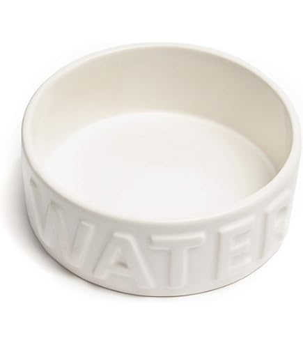 Park Life Designs Classic Water Napf, Klein – 13,3 Cm, Steingut, Für Hunde & Katzen