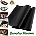 BBQ Grill Mats- Non Stick & Reusable - Premium Quality Fiberglass Fabric - Dishwasher Safe - No Mess, Easy Clean & Easy Use (Set of 2)