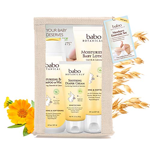 Johnson's Baby Care Essentials Gift Set Baby Skincare Set With