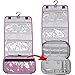 Teamoy Jewelry Roll Bag Travel Hanging Jewelry Organizers - Perfect for Business Trips, Purple (Accessories Not Included)