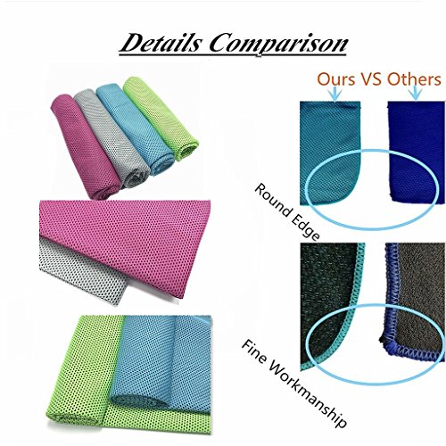 Lananas-Instant-Cooling-Towel-2-Pack-12x40-Breathable-Mesh-Cold-Towel-for-Sports-Fitness-Gym-Yoga-Pilates-Travel-Camping-Golf-Football-Outdoor-Activities