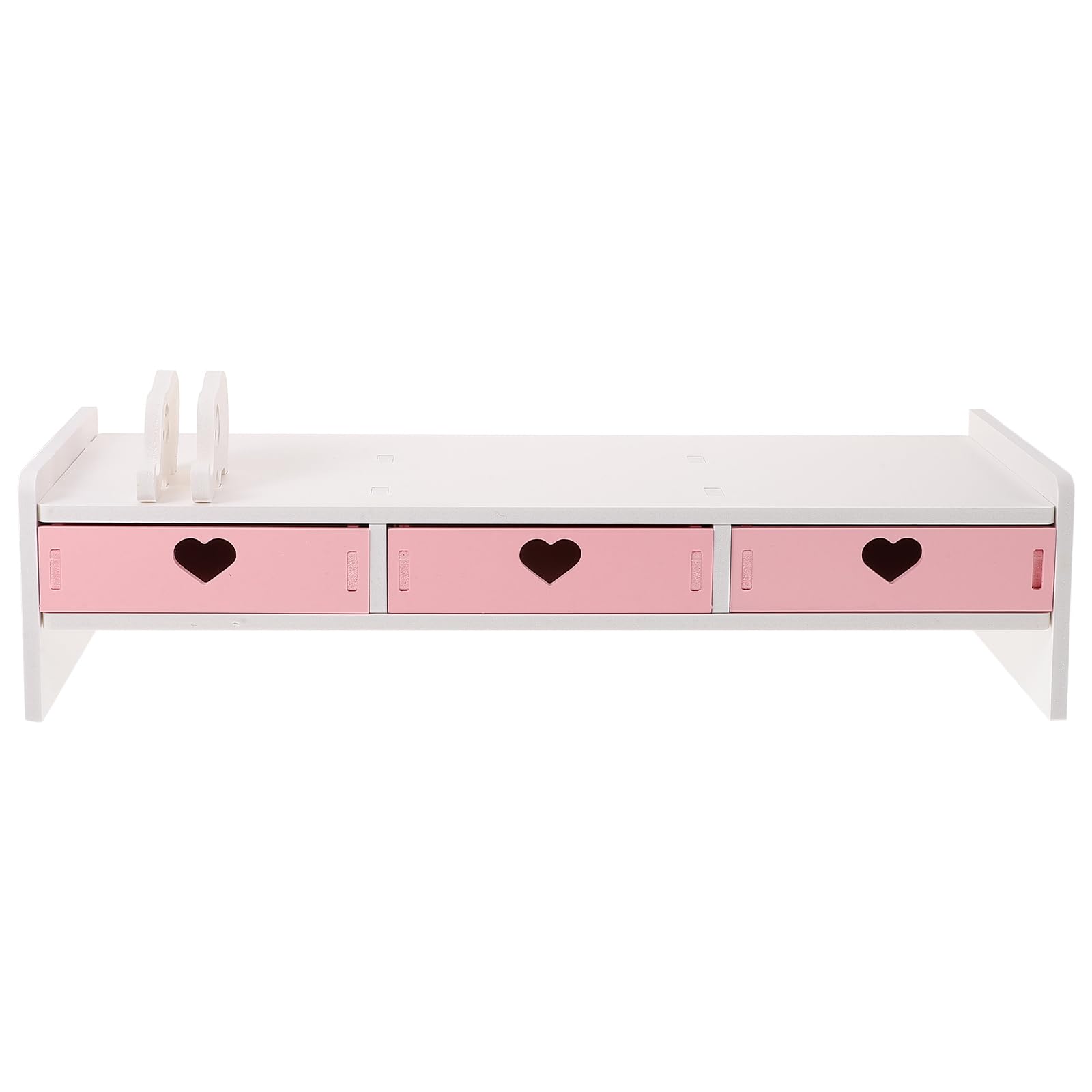 FAVOMOTO 1pc Monitor Stand Computers Laptops Keyboard Stand for Desktop Computer Holder for Desk Computer Monitor Holder Computer Monitor Rack Desk Organizers and Accessories Lifter Pink