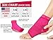 Physix Gear Sport Plantar Fasciitis Socks with Arch Support for Men & Women - Ankle Compression Sleeve, Toeless Compression Socks Foot Pain Relief, Ankle Swelling - Better than Night Splint, Pink L/XL