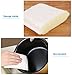 Dish Sponge Scrub Sponge , Bamboo Fiber Kitchen Sponges Non-Scratch Cleaning for Pots, Pans, Dishes and Cookware