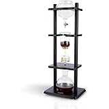 Yama Glass Cold Brew Maker I Ice Coffee Machine With Slow Drip Technology I Makes 6-8 cups (32oz), Large Capacity Cold Brew C