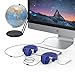 Kids Headphones,AILIHEN HD850 Volume Limiting On Ear Headset with SharePort and Microphone, Children Headphones for Kids, Computer Tablets Laptops Android IOS Smartphones Cellphones (Navy Blue)