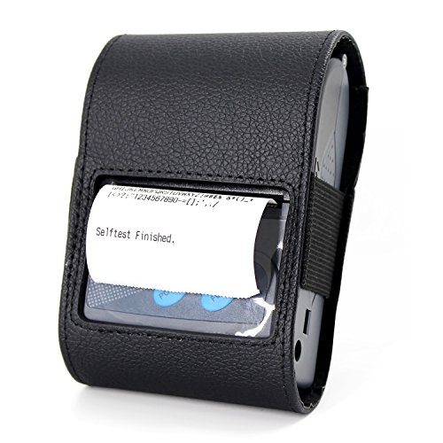Bluetooth Mobile Thermal Receipt Printer, Symcode High Speed Printing Paper Width 2 1/4″ (58mm) Compatible with MAC/ESC/POS Print Commands Set