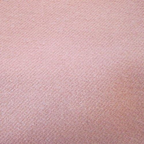 58" Wide Solid Pale Pink Tweed Suiting Wool Blend Fabric - Sold by the Yard
