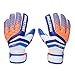 Shinestone Goalkeeper Goalie Gloves, Youth Adult Kids Soccer Football Goalkeeper Goalie Gloves with Strong Grip and Finger Protection to Prevent Injuries, Size 5-10, 3 Colors