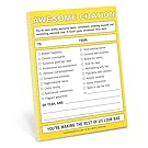 Knock Knock 12098 Awesome Citation Nifty Note Pad