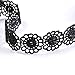 Jane Stone Vintage Black Lace Sunflower Tattoo Gothic Necklace Choker (Fn1767)