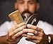 Beard Brush and Beard Comb Set - Genuine Sandalwood and Boar Bristle Beard Grooming Kit + 3-IN-1 Utility Mustache Comb Care by The Beard Brave