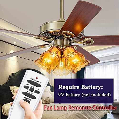 UC7078T Ceiling Fan Remote Control Replacement of Hampton Bay UC7078T