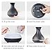 OliveTech Aroma Essential Oil Diffuser, 400ml Ultrasonic Cool Mist Humidifier with Color LED Lights Changing for Home, Yoga, Office, Spa, Bedroom, Baby Room – Wood Grainthumb 2