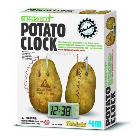 4M Green Science Potato Clock
