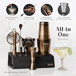 BARE BARREL® Mixology Bartender Kit Bar Set