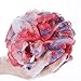 Pack of 4 Bath Sponges Shower Loofahs 60g Bath Exfoliating Sponge Shower Pouf Body Scrubber Mesh Pouf for Exfoliate Cleanse and Soothe Skin