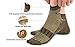 YingDi Copper Socks Moisture Wicking Anti-microbial Ankle Sport Socks Size M Black Pack of 2 pairs