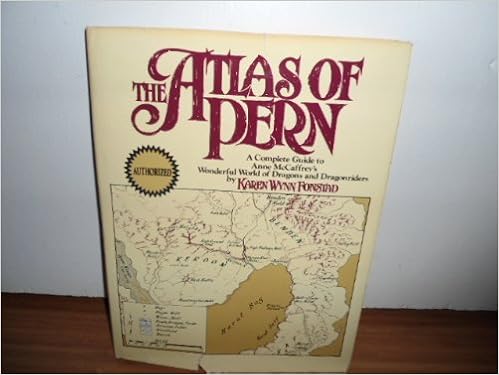 The Atlas Of Pern Fonstad Karen Wynn Drawings Amazon Com Books