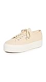 Superga Unisex 2790 Platform Sneaker, Beige Light