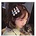 6PCS Hair Clip Acrylic Resin Hair Barrettes Alligator Hair Clips,Colorful Hair Clips Hairpins Geometric Alligator Clips for Women Girls Hair Accessories